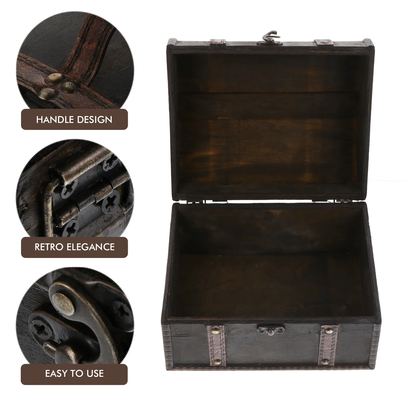 Storage Box Desk Container Keepsake Compartments Vintage Decor Jewelry Organizer Case
Storage Box Desk Container Keepsake Compartments Vintage Decor Jewelry Organizer Case