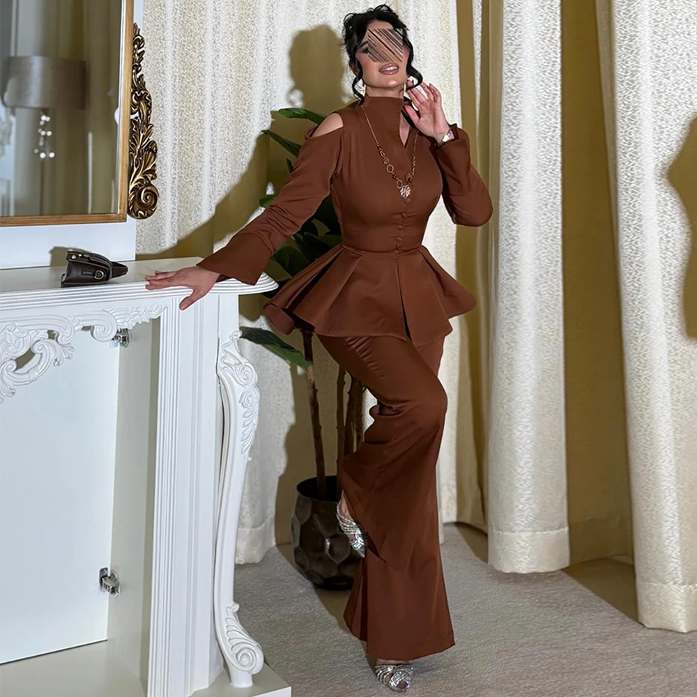 Classic Jersey Evening Dress Luxury High Collar Homecoming Dresses Fashion Long Sleeves Customized Special Occasion Gowns
Classic Jersey Evening Dress Luxury High Collar Homecoming Dresses Fashion Long Sleeves Customized Special Occasion Gowns