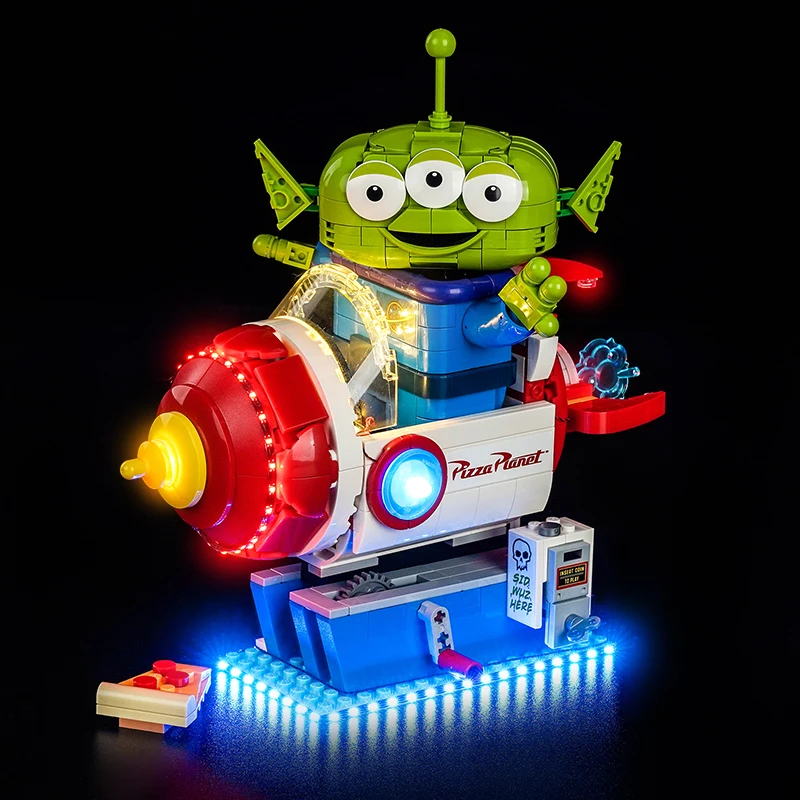 Lazishi LED Lighting 43307 Set Suitable for Alien with Pizza Planet Rocket Ride Lighting Gift (excluding building blocks)
Lazishi LED Lighting 43307 Set Suitable for Alien with Pizza Planet Rocket Ride Lighting Gift (excluding building blocks)