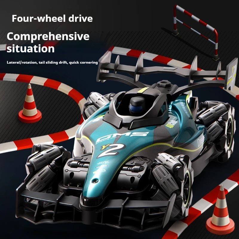Gesture Sensing Remote Control Racing Car F1 Formula Spray Boy Toy Four-Wheel Drive Drifting Rc Car Fast Speed Competition
Gesture Sensing Remote Control Racing Car F1 Formula Spray Boy Toy Four-Wheel Drive Drifting Rc Car Fast Speed Competition