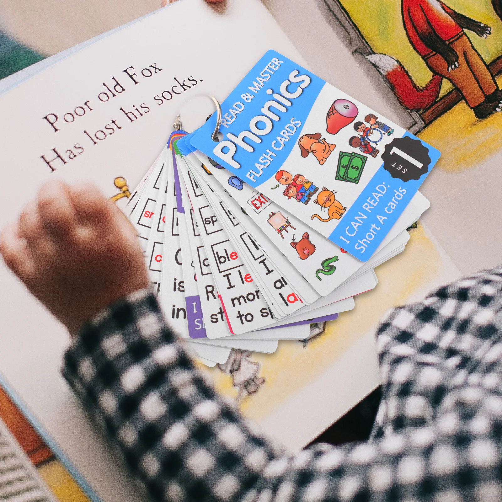 1Set English Spelling Cards Natural Material Bright Color for Children Early Education Matching Letters Learning Flash Cards
1Set English Spelling Cards Natural Material Bright Color for Children Early Education Matching Letters Learning Flash Cards