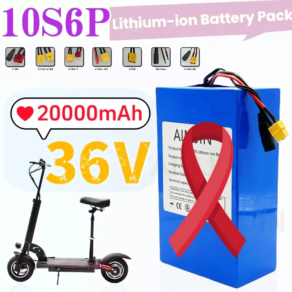 for Scooters, various travel vehicles 36V battery 20ah 10s6p battery pack electric battery built-in BMS lithium-ion
for Scooters, various travel vehicles 36V battery 20ah 10s6p battery pack electric battery built-in BMS lithium-ion
