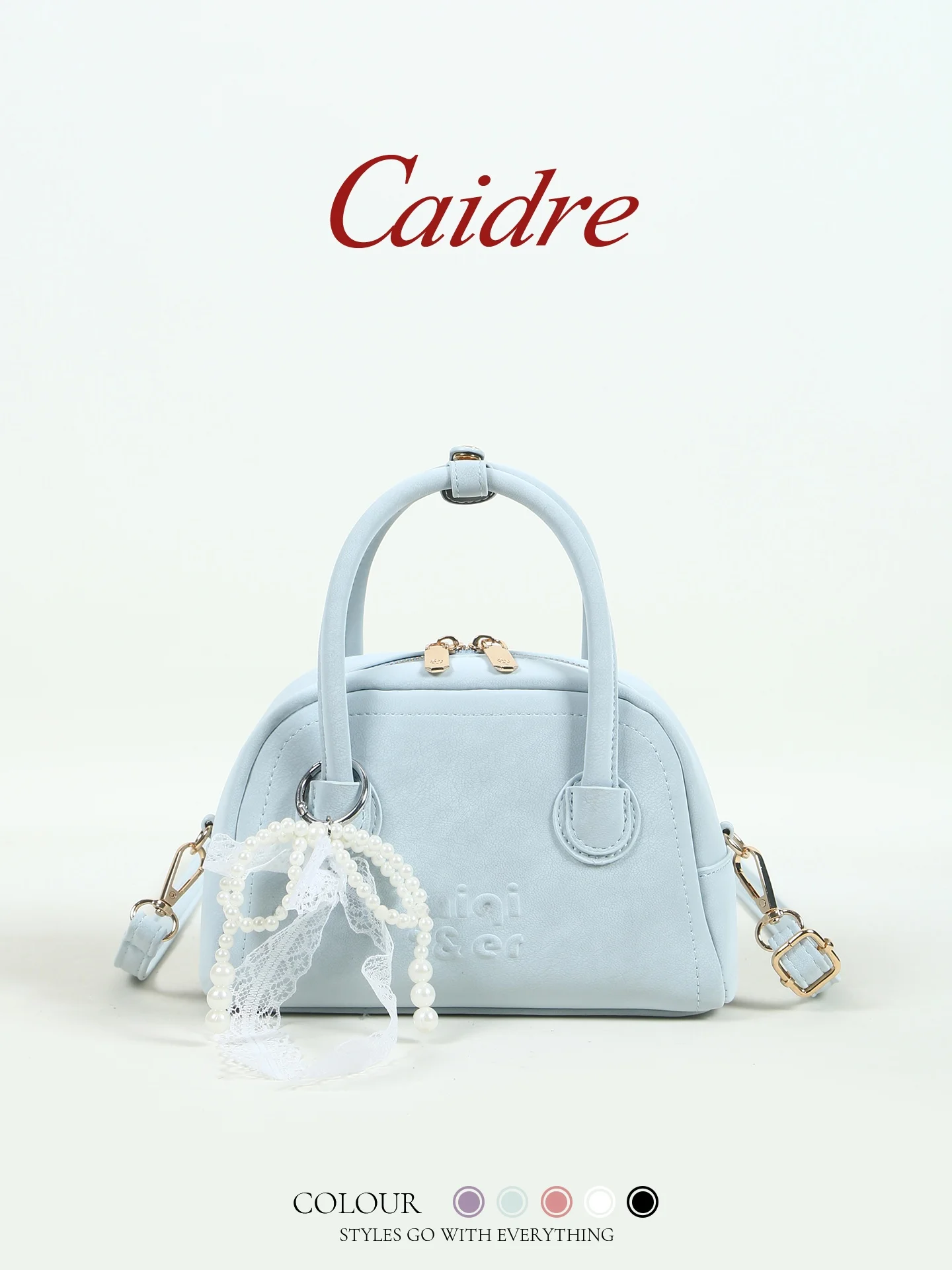 Caidre Bowling Bag Handheld Commuter Boston Pillow Crossbody Small Bag Birthday Gift Cute Youthful Polyester Interior
Caidre Bowling Bag Handheld Commuter Boston Pillow Crossbody Small Bag Birthday Gift Cute Youthful Polyester Interior