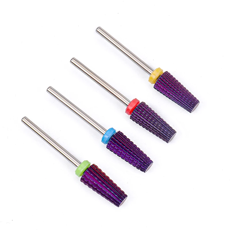 5-in-1 Tungsten Steel Polishing HeadTrapezoidal Colour Plated AlloyNail Removal and ShapingCallus Removal nail drill bit
5-in-1 Tungsten Steel Polishing HeadTrapezoidal Colour Plated AlloyNail Removal and ShapingCallus Removal nail drill bit