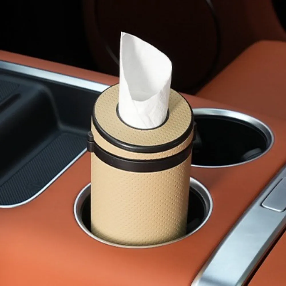 Refillable Multi-functional Car Tissue Box Tissue Dispenser Space-saving Round Roll Holder with Safety Breaker Luxury
Refillable Multi-functional Car Tissue Box Tissue Dispenser Space-saving Round Roll Holder with Safety Breaker Luxury