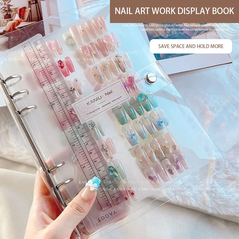 Fake Nails Sticker Book Album Wearing Nails Art Design Holder Display Travel Portable Manicure Organizers Storage Containers
Fake Nails Sticker Book Album Wearing Nails Art Design Holder Display Travel Portable Manicure Organizers Storage Containers