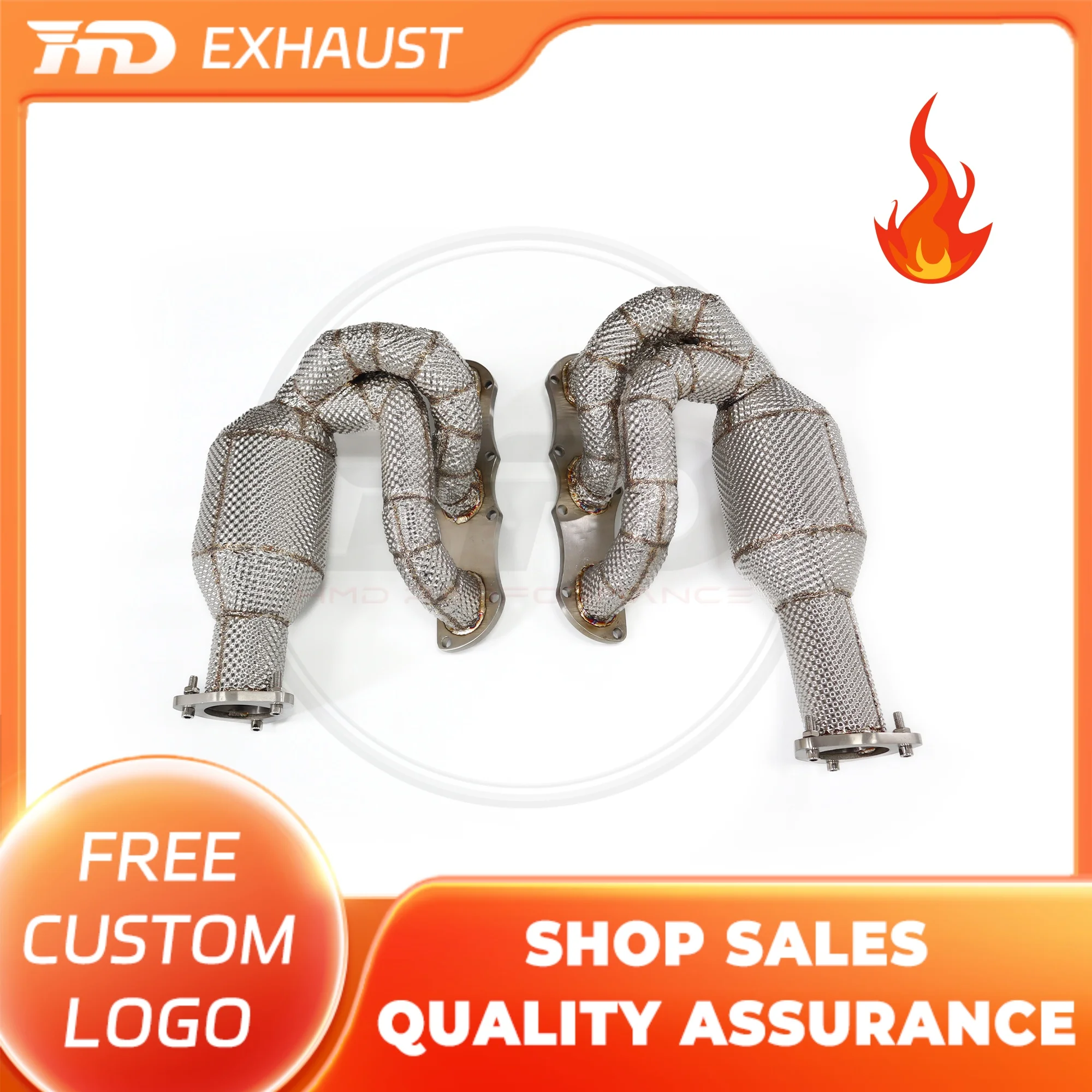 HMD Hot Sale Stainless Steel Exhaust Pipe Manifold Exhaust For Porsche 911 997.2 3.8L Header With Heat Shield
HMD Hot Sale Stainless Steel Exhaust Pipe Manifold Exhaust For Porsche 911 997.2 3.8L Header With Heat Shield