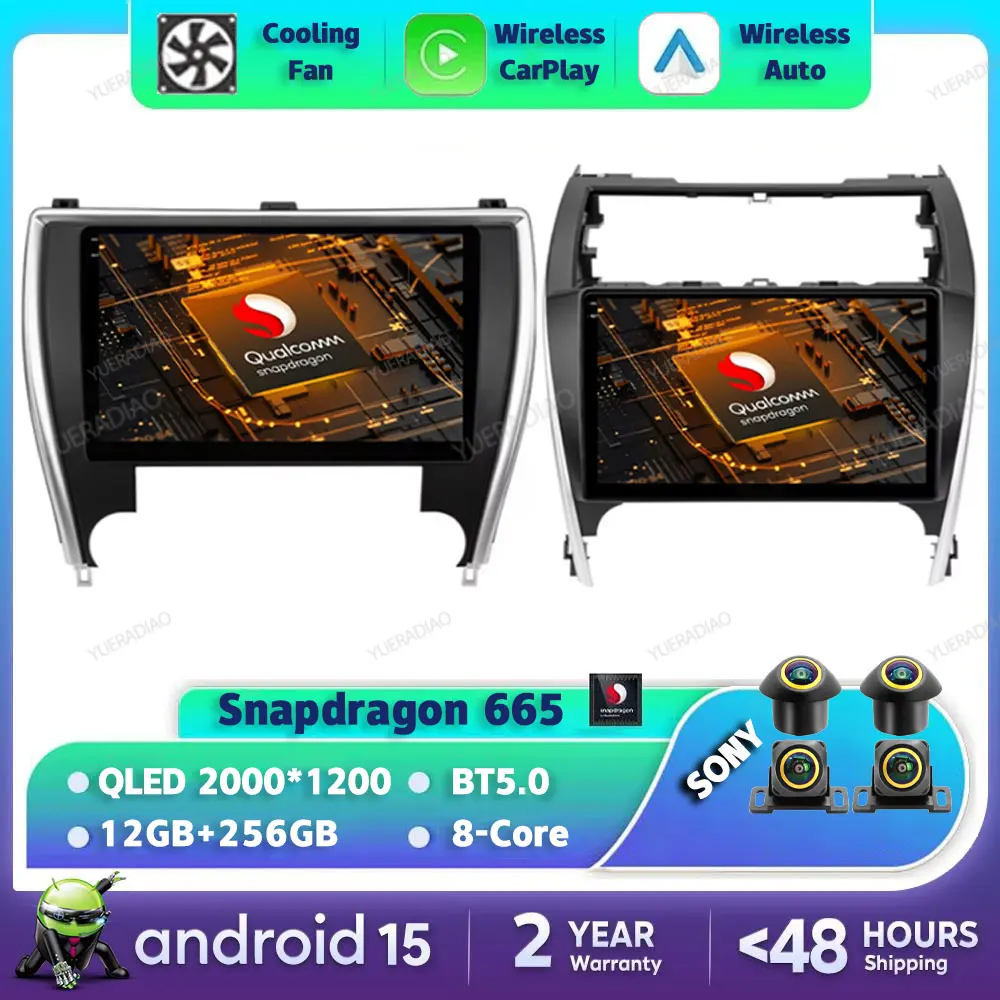Android 15 Car Radio For Toyota Camry 7 XV 50 55 US Version 2012 - 2017 Multimedia Viedo Player 4G WIFI Head Unit GPS NAVI QLED
Android 15 Car Radio For Toyota Camry 7 XV 50 55 US Version 2012 - 2017 Multimedia Viedo Player 4G WIFI Head Unit GPS NAVI QLED
