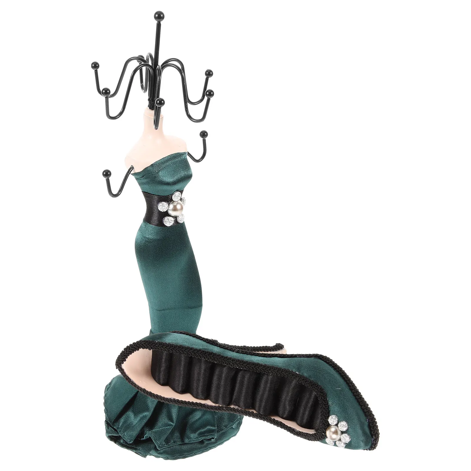 2Pcs Jewelry Rack Gift Ball Gown Display Stand for Necklaces Bracelets Rings Organizer Trinket Storage Rack
2Pcs Jewelry Rack Gift Ball Gown Display Stand for Necklaces Bracelets Rings Organizer Trinket Storage Rack