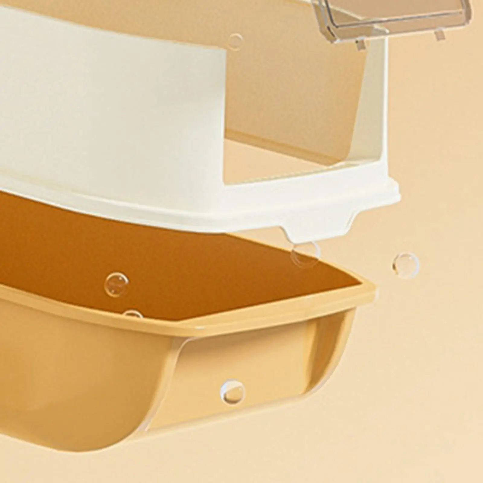 Cat Litter Box with Lid Large Double Door for Indoor Cats Hooded Enclosed Cat Litter Tray Litter Pan for Small and Medium Cats
Cat Litter Box with Lid Large Double Door for Indoor Cats Hooded Enclosed Cat Litter Tray Litter Pan for Small and Medium Cats