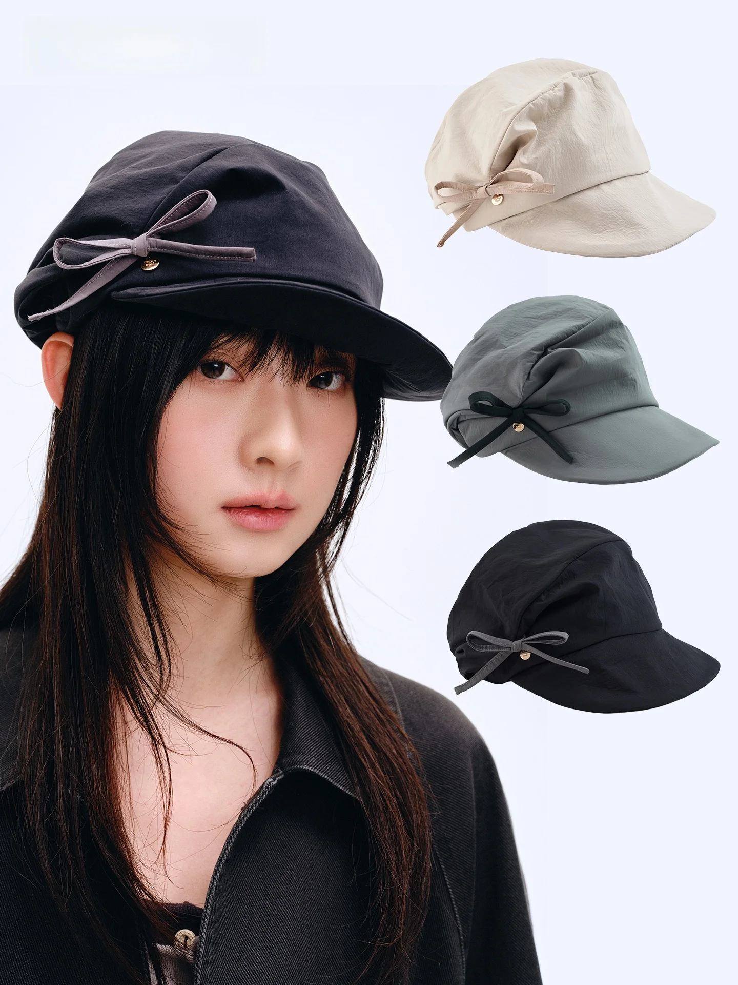 Faionable Moonmoi Soft Tongue Newsboy Cap Tee Colors Knot Irregular Pleats Face Slimming Ele Lady Hat
Faionable Moonmoi Soft Tongue Newsboy Cap Tee Colors Knot Irregular Pleats Face Slimming Ele Lady Hat