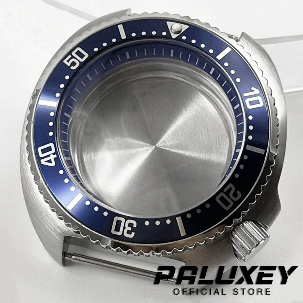 44mm Turtle Abalone NH35 NH36 Watches Accessories for SKX 6309 6105 Turtle Mod 4.1 o'clock Crown Blue Chapter Ring Watch Case
44mm Turtle Abalone NH35 NH36 Watches Accessories for SKX 6309 6105 Turtle Mod 4.1 o'clock Crown Blue Chapter Ring Watch Case