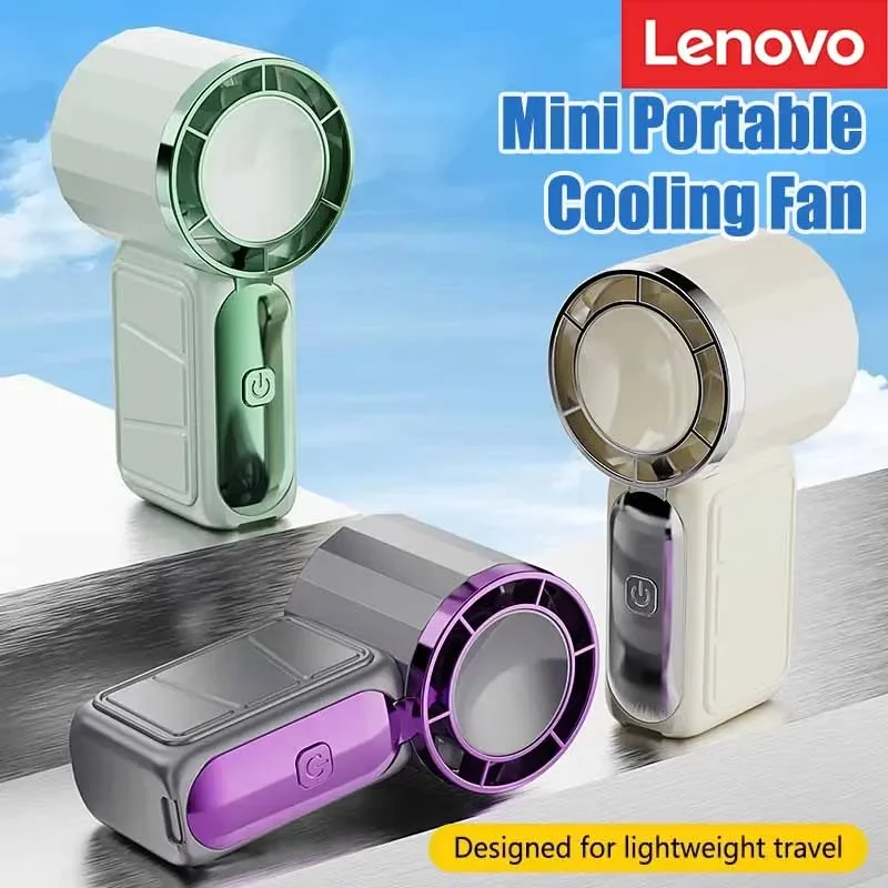Lenovo 2026 Mini Portable Cooling Handheld Fan Rechargeable 5 Speed Adjustable Air Cooling Turbo Fan for Car Home Indoor Outdoor
Lenovo 2026 Mini Portable Cooling Handheld Fan Rechargeable 5 Speed Adjustable Air Cooling Turbo Fan for Car Home Indoor Outdoor