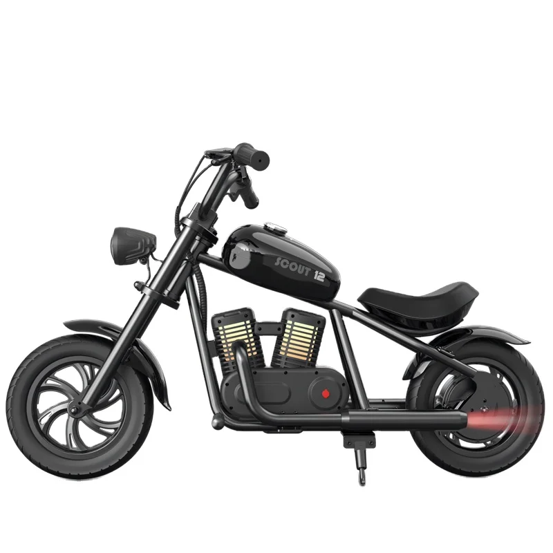 24V 160W Electric Chopper Cruiser with Bluetooth Speaker, 10MPH, 22.2V Lithium Battery, 12" Pneumatic Tires, Moto
24V 160W Electric Chopper Cruiser with Bluetooth Speaker, 10MPH, 22.2V Lithium Battery, 12" Pneumatic Tires, Moto