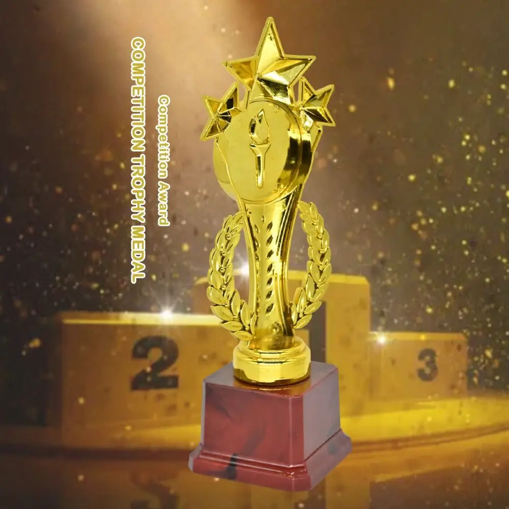 New Plastic Competition Trophy Medal Multi Size Gold Color Medals Souvenir 19/24/28.5cm Competition Award Children Award Prize
New Plastic Competition Trophy Medal Multi Size Gold Color Medals Souvenir 19/24/28.5cm Competition Award Children Award Prize