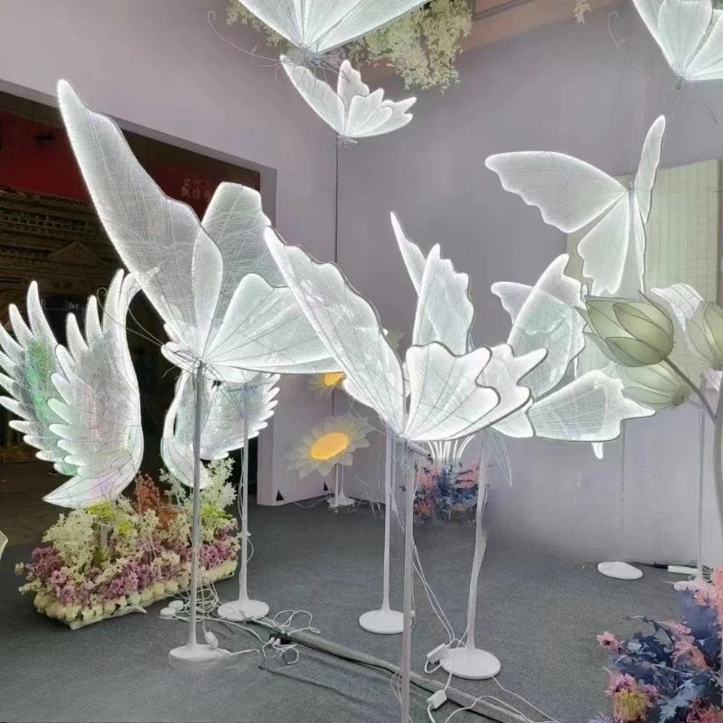 Ornament luminous butterfly stage decoration wedding street light hotel auditorium scene arrangement light
Ornament luminous butterfly stage decoration wedding street light hotel auditorium scene arrangement light