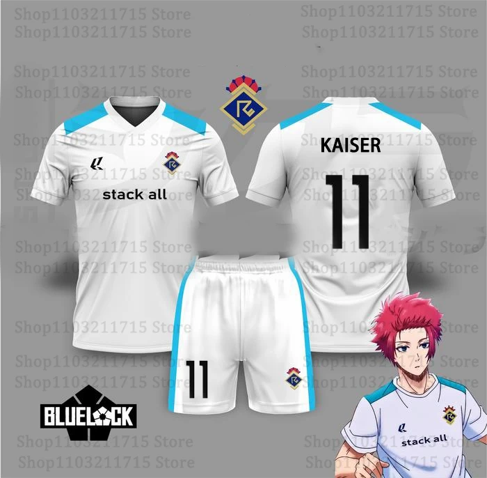 Комплект футбольного джерси Blue Lock Sae Re Al, униформа, японское аниме, косплей, футбольная детская футболка, комплект, модные мужские и женские футболки, костюм
Комплект футбольного джерси Blue Lock Sae Re Al, униформа, японское аниме, косплей, футбольная детская футболка, комплект, модные мужские и женские футболки, костюм