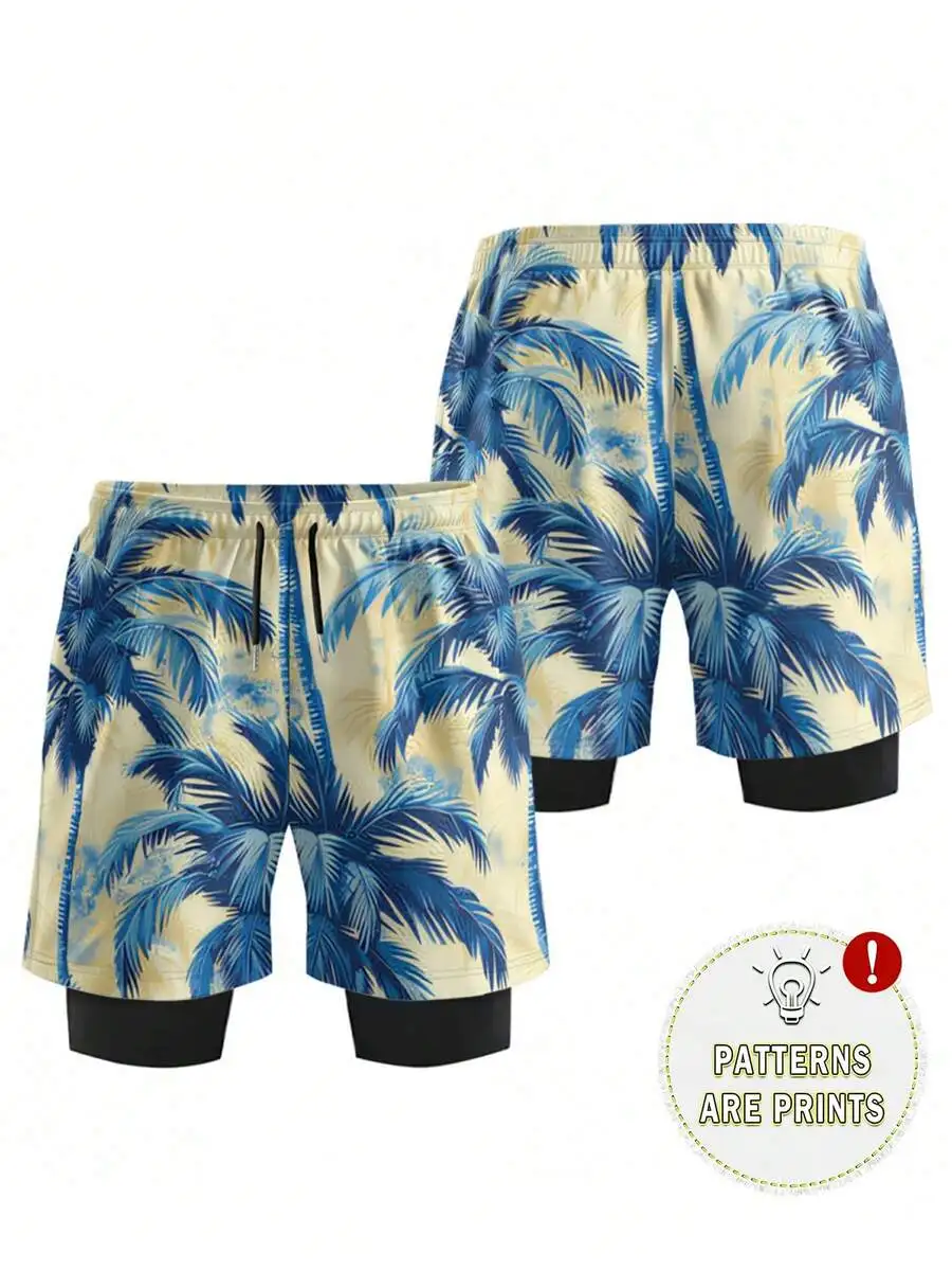 Mens Digitally Printed Double-Layer Shorts Breathable Soft Fabric For Swimming Surfing Fitness Holiday Waterpark
Mens Digitally Printed Double-Layer Shorts Breathable Soft Fabric For Swimming Surfing Fitness Holiday Waterpark
