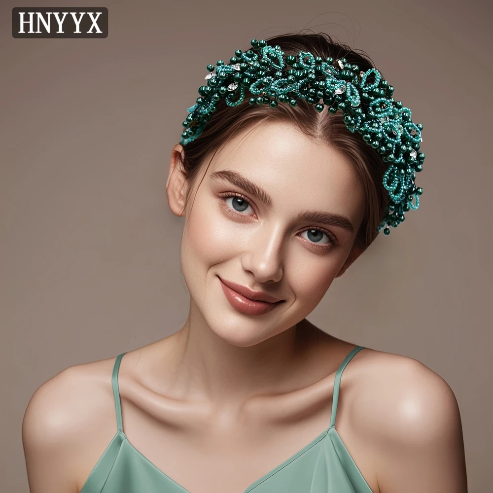 HNYYX Elegant Crystal Beaded Headband Fashion Luxury Rhinestone Headpiece Vintage Holiday Hair Piece Party Hair Jewelry A87
HNYYX Elegant Crystal Beaded Headband Fashion Luxury Rhinestone Headpiece Vintage Holiday Hair Piece Party Hair Jewelry A87