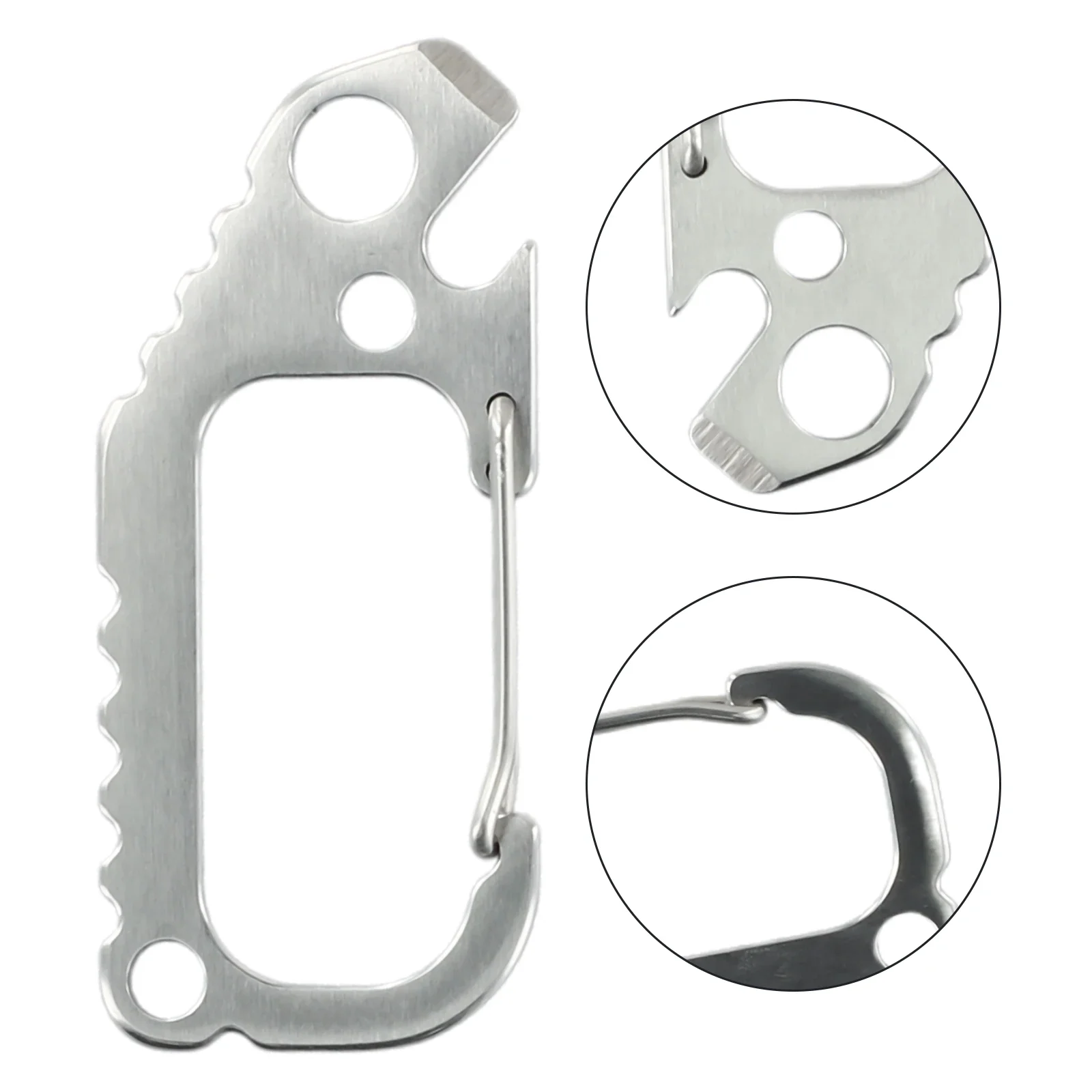 Equipment Carabiner Caving Clip Lock Mountaineering Outdoor Rappelling Rock Climbing Snap Sports Stainless Steel
Equipment Carabiner Caving Clip Lock Mountaineering Outdoor Rappelling Rock Climbing Snap Sports Stainless Steel