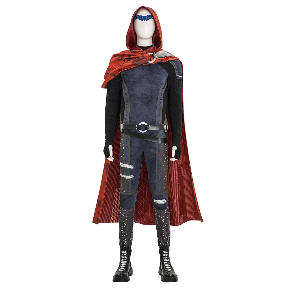 Agatha Cosplay All Along William Kaplan Costume Man's Top Pants with Cloak Headgear Outfit Billy Maximoff Halloween Party Dress
Agatha Cosplay All Along William Kaplan Costume Man's Top Pants with Cloak Headgear Outfit Billy Maximoff Halloween Party Dress