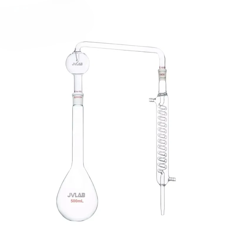 Laboratory Glassware Customizable Distillation Apparatus for Ammonia Nitrogen Distillation Unit
Laboratory Glassware Customizable Distillation Apparatus for Ammonia Nitrogen Distillation Unit