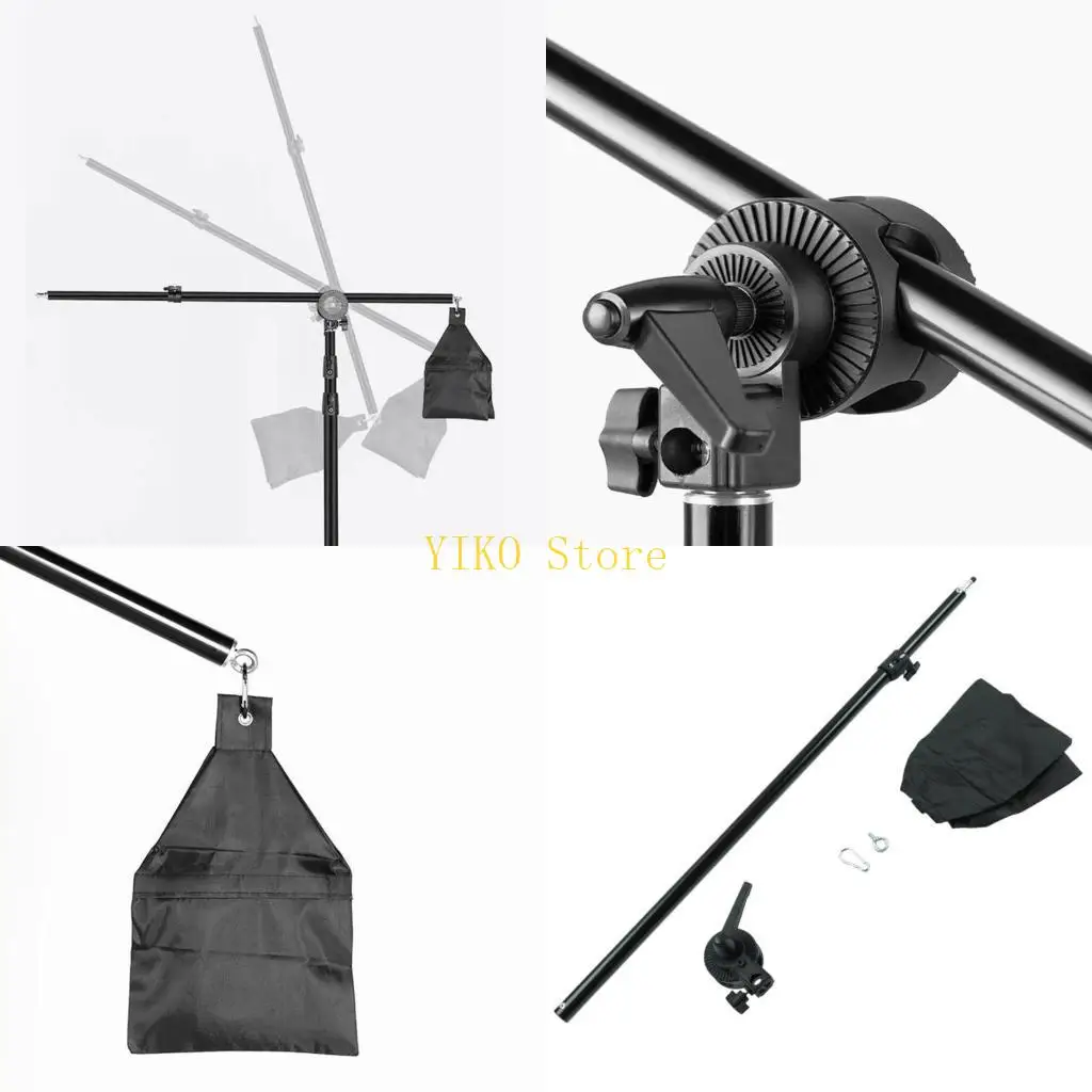 K32C Photo Video Studio Boom Arm with Sandbag for Precise Light Positioning
K32C Photo Video Studio Boom Arm with Sandbag for Precise Light Positioning