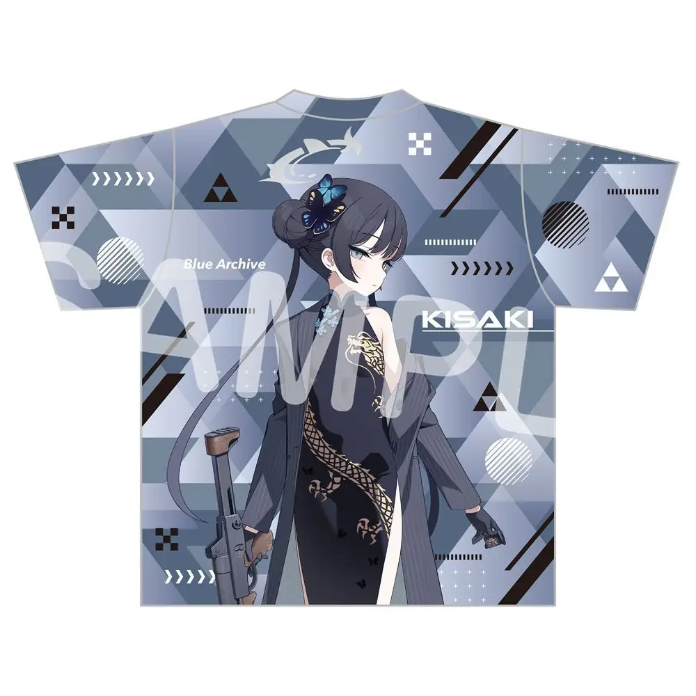 Blue Archive Ryūge Kisaki Graphic T Shirt Anime Print Women Short Sleeve Tee New Summer Casual Tops Streetwear
Blue Archive Ryūge Kisaki Graphic T Shirt Anime Print Women Short Sleeve Tee New Summer Casual Tops Streetwear