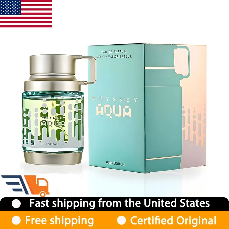 Armaf Odyssey Aqua Edition for Men Eau de Parfum Spray 3.4 Ounce Lasting Spicy Wood Perfume Pheromones Cologne Makeup 100 ML
Armaf Odyssey Aqua Edition for Men Eau de Parfum Spray 3.4 Ounce Lasting Spicy Wood Perfume Pheromones Cologne Makeup 100 ML
