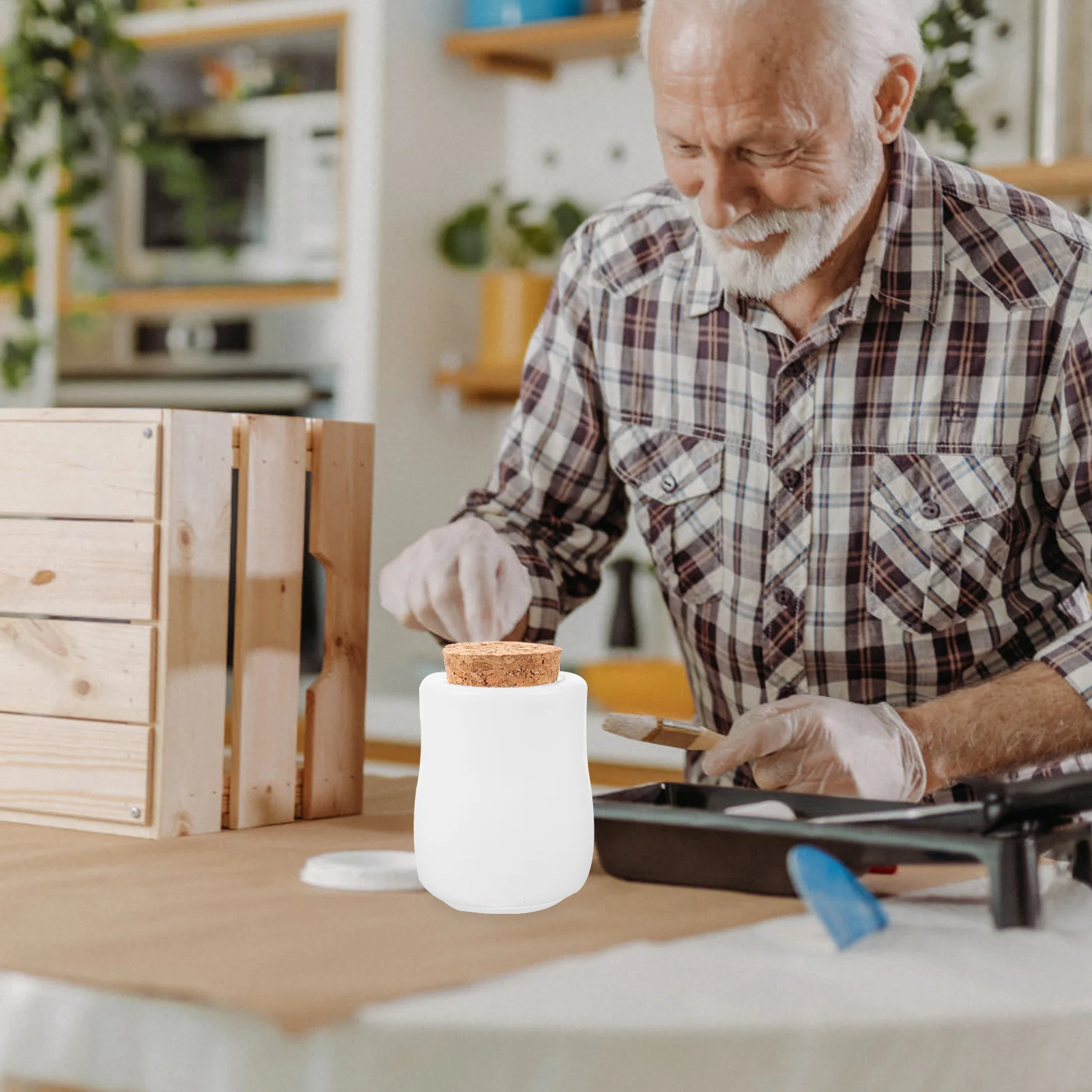 1 Set Diy Silicone Mold Storage Bottle Casting Epoxy Resin Crafts Making Kit With Corks Bottle Shape Sealed Container Flexible
1 Set Diy Silicone Mold Storage Bottle Casting Epoxy Resin Crafts Making Kit With Corks Bottle Shape Sealed Container Flexible