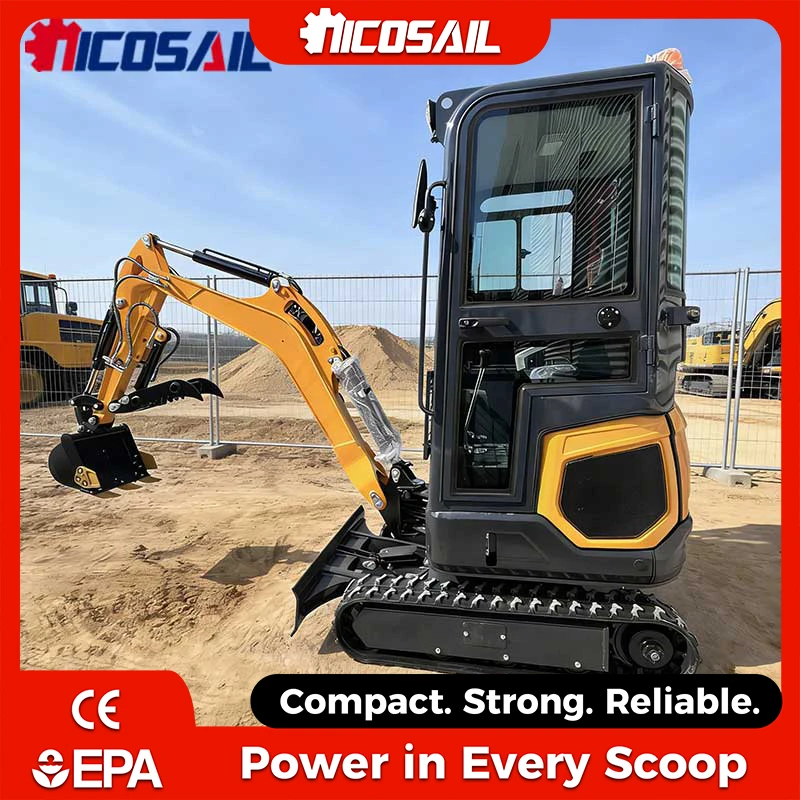 1.8Ton Mini Excavators Hydraulic Swing Boom Multi Function Excavator For Landscaping And Digging
1.8Ton Mini Excavators Hydraulic Swing Boom Multi Function Excavator For Landscaping And Digging