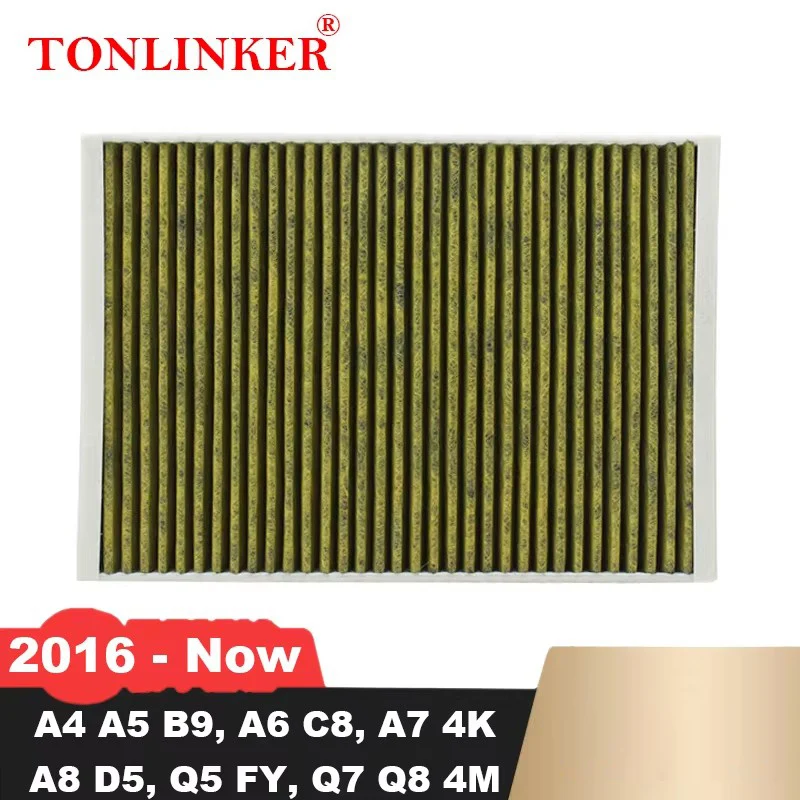 TONLINKR Cabin Filter For Audi A4 A5 B9 A6 C8 A7 4K A8 D5 Q5 FY Q7 Q8 4M 2016 2017 2018 2019 2020 2021 2022 8W0819439 4M0819439B
TONLINKR Cabin Filter For Audi A4 A5 B9 A6 C8 A7 4K A8 D5 Q5 FY Q7 Q8 4M 2016 2017 2018 2019 2020 2021 2022 8W0819439 4M0819439B