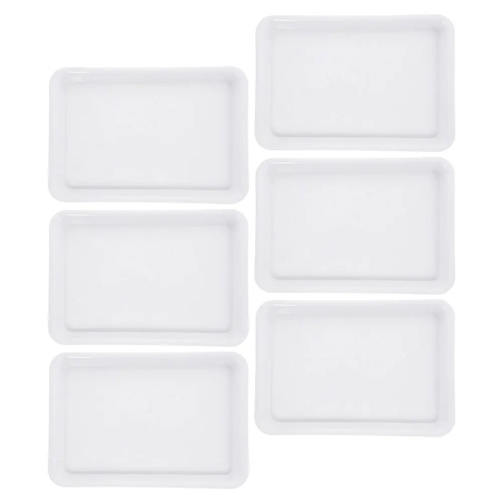 6 Pcs Flower Pot Tray Plant Plates Catch Water Indoor Plants Trays Pots Bonsai Saucer Drain Plastic Rectangular Shape PP
6 Pcs Flower Pot Tray Plant Plates Catch Water Indoor Plants Trays Pots Bonsai Saucer Drain Plastic Rectangular Shape PP
