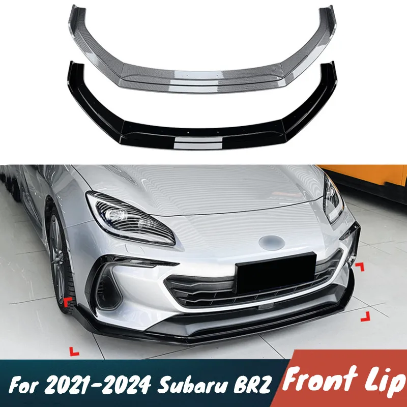 Для Subaru BRZ 2021-2024 3 шт./компл. автомобильный передний бампер, спойлер для подбородка, комплект кузова, защитная защита, внешние аксессуары
Для Subaru BRZ 2021-2024 3 шт./компл. автомобильный передний бампер, спойлер для подбородка, комплект кузова, защитная защита, внешние аксессуары