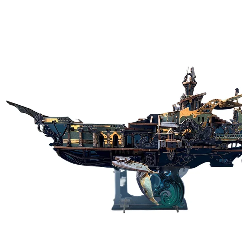 Fantasy spaceship movable 3D three-dimensional assembly model DIY handmade toy
Fantasy spaceship movable 3D three-dimensional assembly model DIY handmade toy