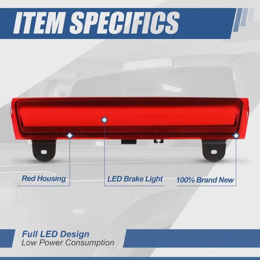 3D светодиодный бар, красный корпус, третий, 3-й задний стоп-сигнал, стоп-сигнал, совместимый с Chevy Suburban Tahoe GMC Yukon XL 00-06
3D светодиодный бар, красный корпус, третий, 3-й задний стоп-сигнал, стоп-сигнал, совместимый с Chevy Suburban Tahoe GMC Yukon XL 00-06