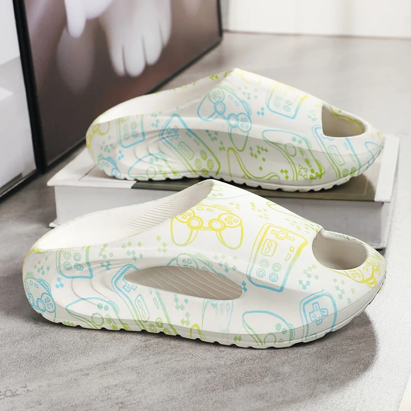 A Pair Kids Fashion Printed Slides, Anti-slip Breathable Soft Sole Slippers, Boys Girls Casual Slippers TB-1305-5
A Pair Kids Fashion Printed Slides, Anti-slip Breathable Soft Sole Slippers, Boys Girls Casual Slippers TB-1305-5