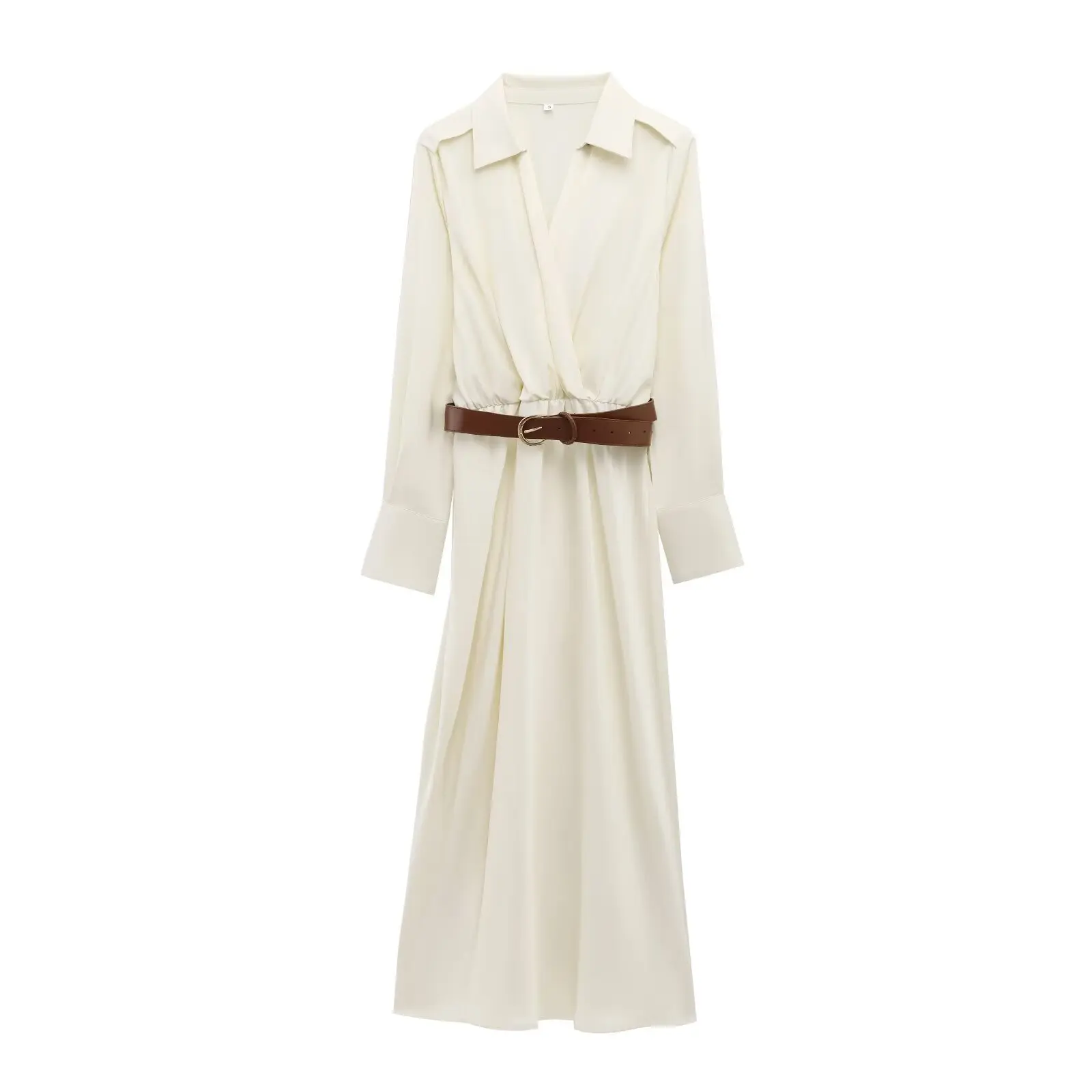 UNIZERA Women's Solid Color Fashion Dress with Belt and Long Sleeve Temperament Spring New Style Dress
UNIZERA Women's Solid Color Fashion Dress with Belt and Long Sleeve Temperament Spring New Style Dress
