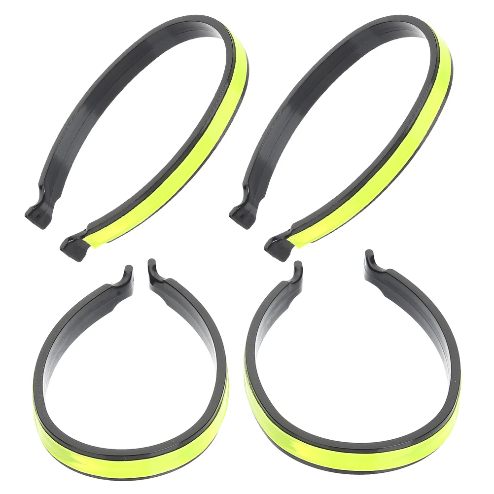 4 Pcs Reflective Trouser Clip Pant Leg Straps Bike Protector Pvc Pants for Biking
4 Pcs Reflective Trouser Clip Pant Leg Straps Bike Protector Pvc Pants for Biking