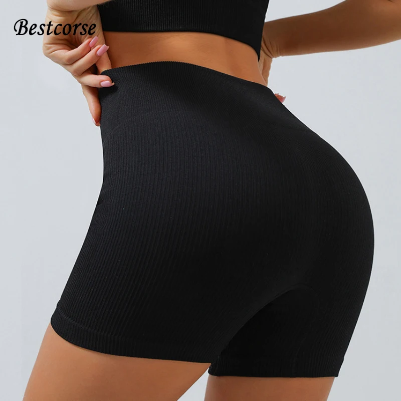 High Waist Seamless Yoga Shorts Women Sports Shorts For Women Workout Plus Size Body Shaper Fitness Exercise Gym Shorts Black
High Waist Seamless Yoga Shorts Women Sports Shorts For Women Workout Plus Size Body Shaper Fitness Exercise Gym Shorts Black