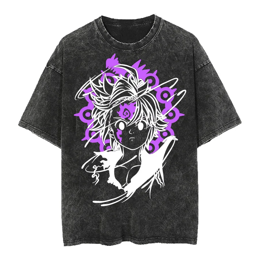 Men Oversized T-Shirts Washed Vintage T-shirt Anime Graphic Print T Shirt Harajuku Streetwear Cotton Loose Short Sleeve Tshirt
Men Oversized T-Shirts Washed Vintage T-shirt Anime Graphic Print T Shirt Harajuku Streetwear Cotton Loose Short Sleeve Tshirt