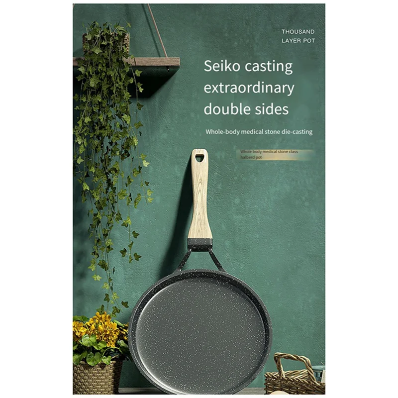 Non-Stick Cast Iron Pancake Pan Omelet Pot For Gas Stove Induction Cooker Kitchen Cookware 24Cm
Non-Stick Cast Iron Pancake Pan Omelet Pot For Gas Stove Induction Cooker Kitchen Cookware 24Cm