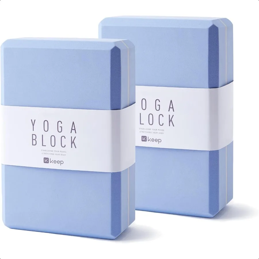 KEEP Yoga Block HighDensity EVA Foam 2 Pack Yoga Block with NonSlip Textured Surface portive Lightweight Ideal for Yoga Pilates
KEEP Yoga Block HighDensity EVA Foam 2 Pack Yoga Block with NonSlip Textured Surface portive Lightweight Ideal for Yoga Pilates