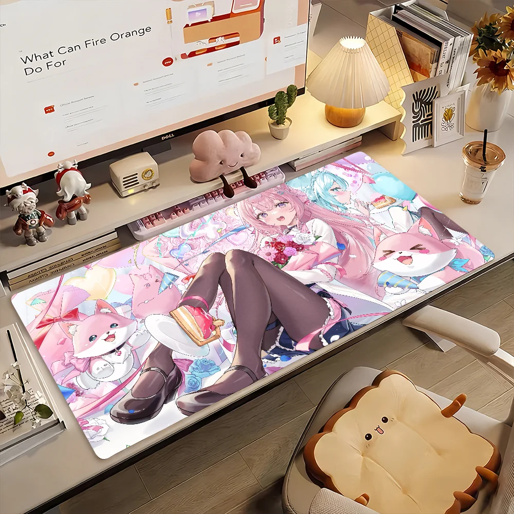 Gaming Mouse Pad, Large Desk Mat, Anti-slip, Stitched Edges, Pink Anime Girl with Fox Print, Keyboard Pad for Office Gaming
Gaming Mouse Pad, Large Desk Mat, Anti-slip, Stitched Edges, Pink Anime Girl with Fox Print, Keyboard Pad for Office Gaming