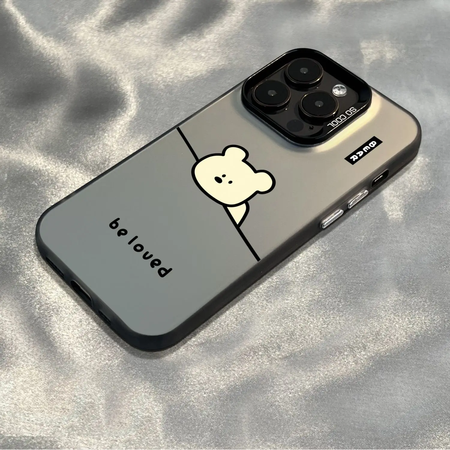 Cute cartoon bear phone case for iPhone 16 15 14 13 12 11 Pro/ Max/Plus shock-proof rear cover anti-fingerprint
Cute cartoon bear phone case for iPhone 16 15 14 13 12 11 Pro/ Max/Plus shock-proof rear cover anti-fingerprint