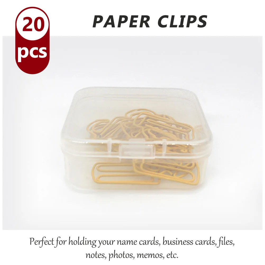 20Pcs Creative Cup Shape Paper Clips Strong Alloy Material Non Rust Clips for Office Organization File Binding Home School Use
20Pcs Creative Cup Shape Paper Clips Strong Alloy Material Non Rust Clips for Office Organization File Binding Home School Use