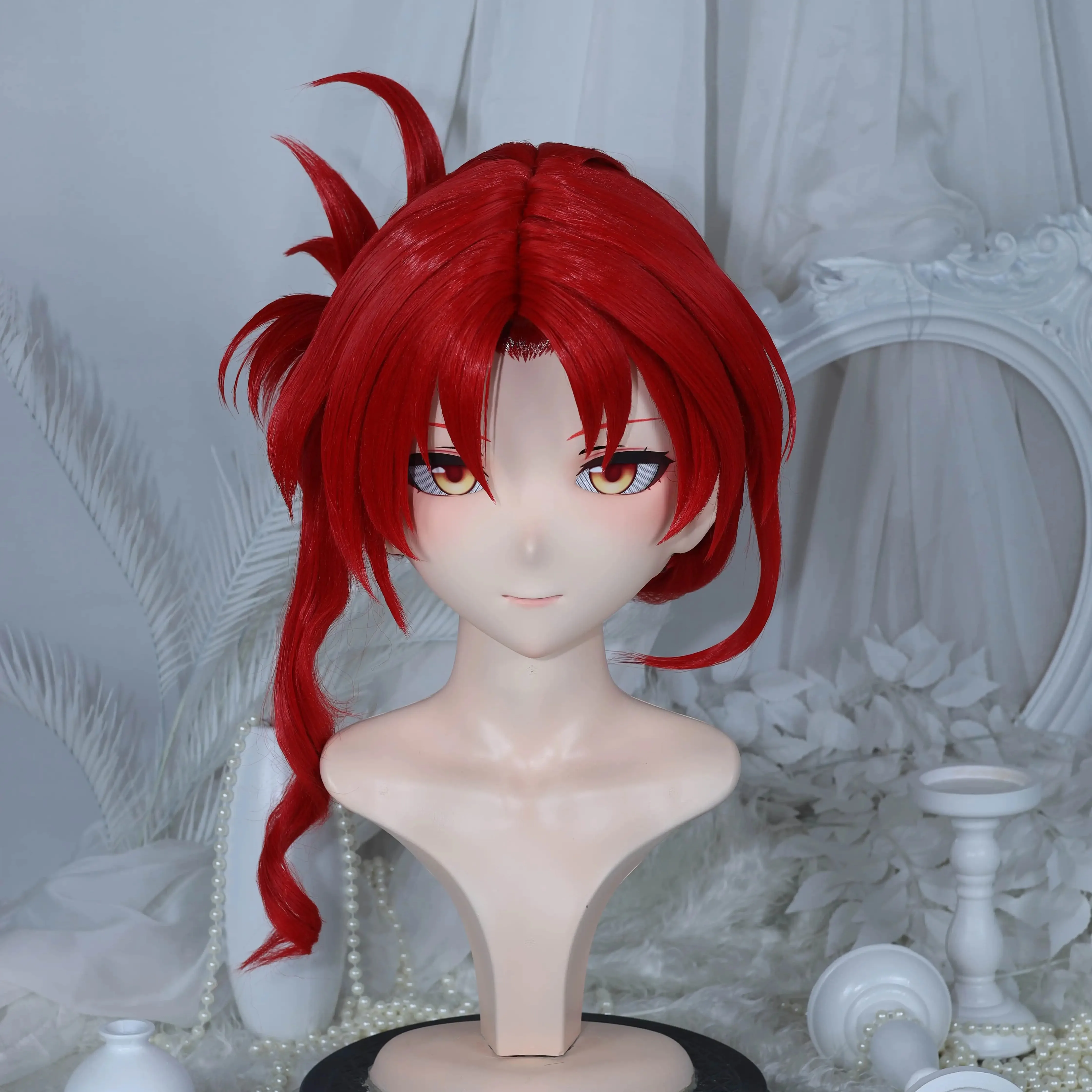 Kigurumi Himeko, True Red NFD Full Headband Lock Cosplay Headshell Props Costume Anime Game
Kigurumi Himeko, True Red NFD Full Headband Lock Cosplay Headshell Props Costume Anime Game