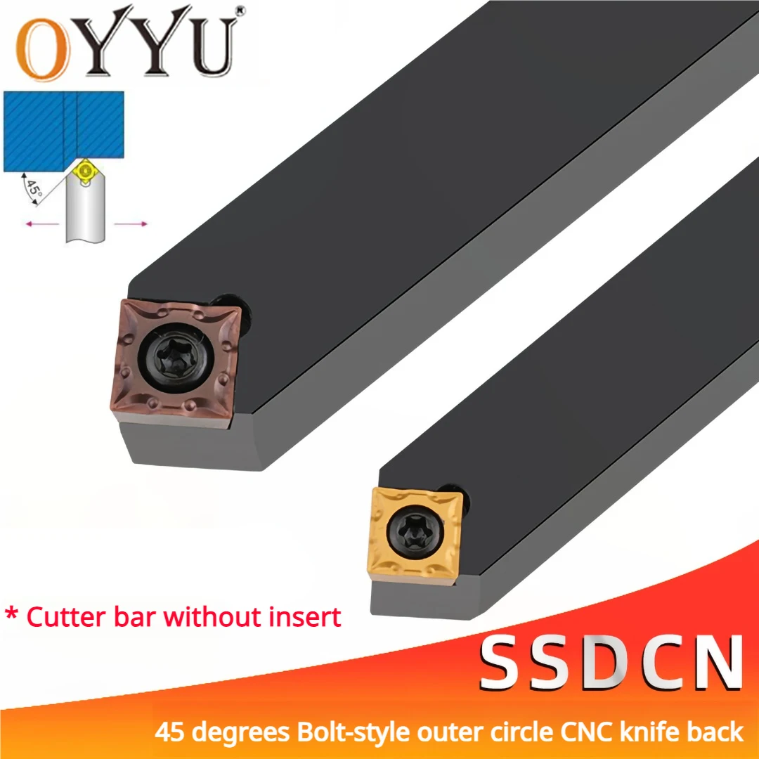 OYYU External Tools Holder Shank SSDCN SSDCN1010H09 SSDCN1212H09 SSDCN1616H09 SSDCN2020K09 SSDCN2525 SSDCN2020K12 SSDCN2525M12
OYYU External Tools Holder Shank SSDCN SSDCN1010H09 SSDCN1212H09 SSDCN1616H09 SSDCN2020K09 SSDCN2525 SSDCN2020K12 SSDCN2525M12