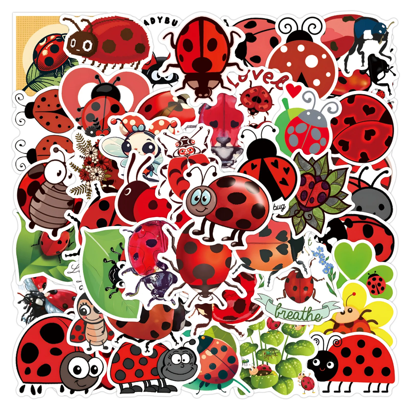 55Pcs Nature Insect Stickers Animal Ladybug Vinyl Waterproof for Laptop Phone Case Notebook Water Bottle Toy DIY Decor Sticker
55Pcs Nature Insect Stickers Animal Ladybug Vinyl Waterproof for Laptop Phone Case Notebook Water Bottle Toy DIY Decor Sticker