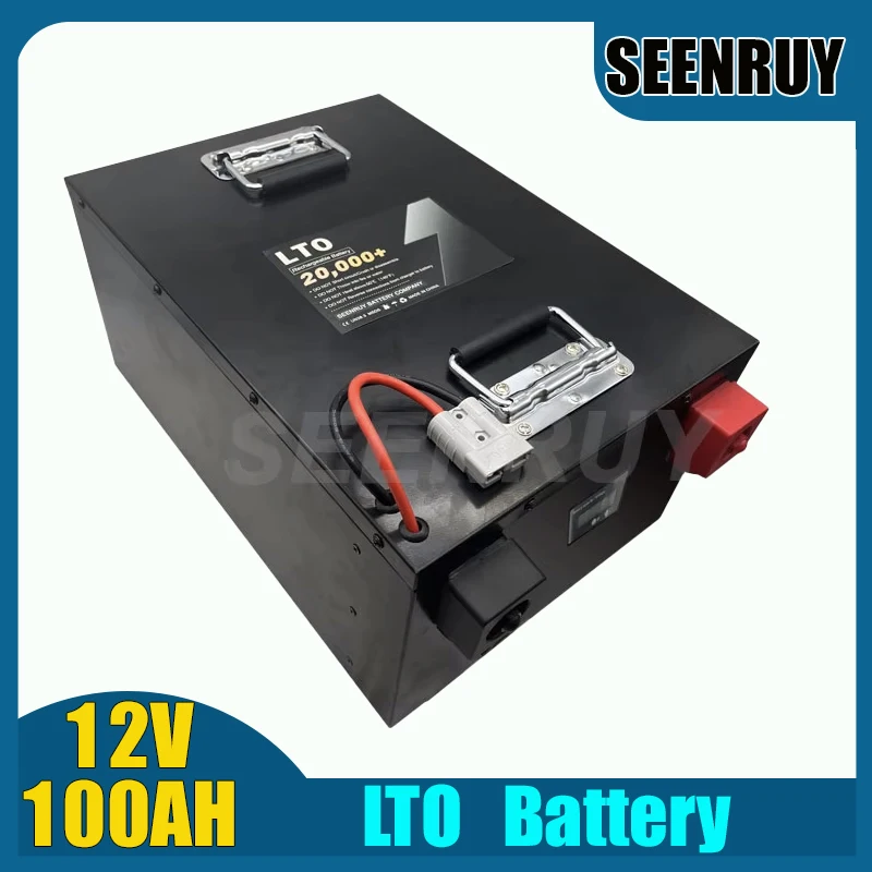 SEENRUY 12V 100AH LTO Battery with ANT BMS 110A 170A 230A 340A For RV Energy Storage Systems Portable Power Station
SEENRUY 12V 100AH LTO Battery with ANT BMS 110A 170A 230A 340A For RV Energy Storage Systems Portable Power Station